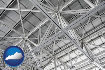a prefabricated ceiling - with Kentucky icon