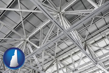 a prefabricated ceiling - with New Hampshire icon
