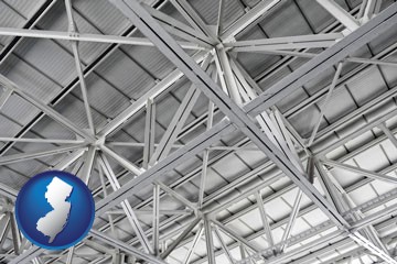 a prefabricated ceiling - with New Jersey icon