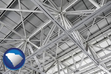 a prefabricated ceiling - with South Carolina icon