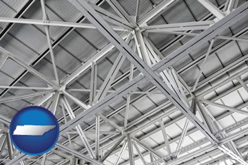 a prefabricated ceiling - with Tennessee icon