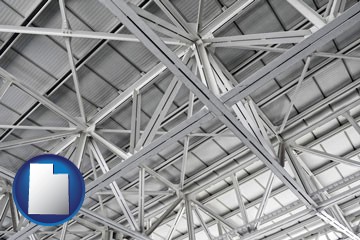 a prefabricated ceiling - with Utah icon